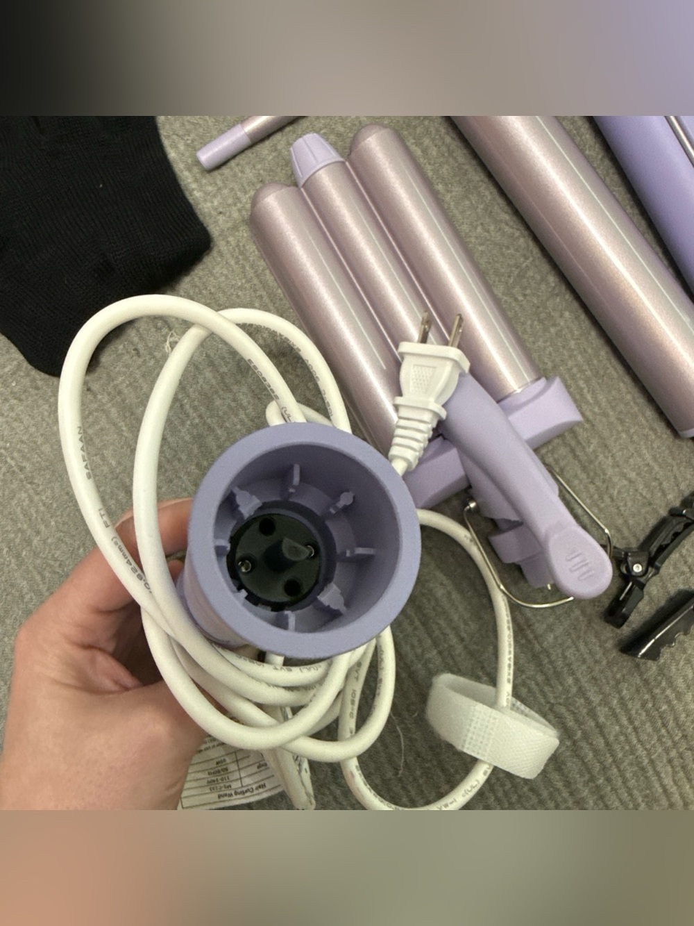 Professional 5-in-1 Curling Wand - Lavender - Picture 4 of 9